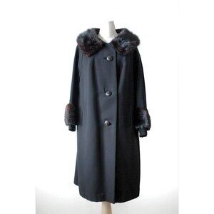 Attractive Originals Toronto Fur Trim Coat